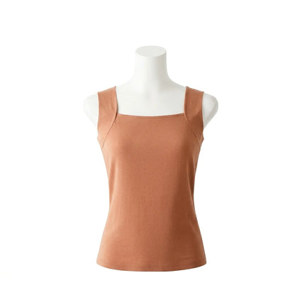 Mae's Tanks Built-In Bra Comfort Shaper Tank
