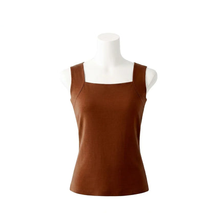 Mae's Tanks Built-In Bra Comfort Shaper Tank
