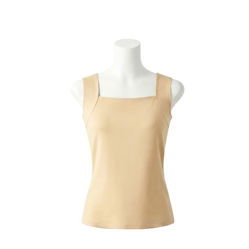 Mae's Tanks Built-In Bra Comfort Shaper Tank