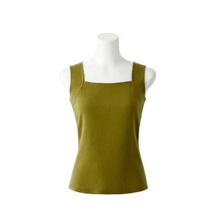 Mae's Tanks Built-In Bra Comfort Shaper Tank