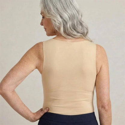 Mae's Tanks Built-In Bra Comfort Shaper Tank